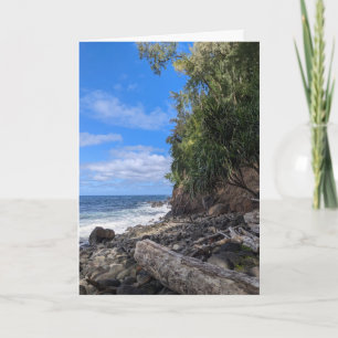 Hawaiianische Naturlandschaftsfotografie Karte