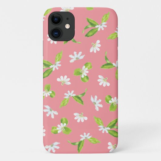 Hawaiianische naupaka-weiße Blume Case-Mate iPhone Hülle (Rückseite)