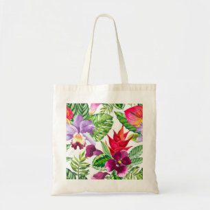 Hawaiianische Orchideen-Blume Tragetasche