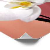 Hawaiianische Orchideen Nummer drei Print Poster (Ecke)