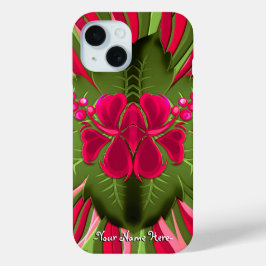 Hawaiianische Orchideen - Personalisiert Case-Mate iPhone Hülle