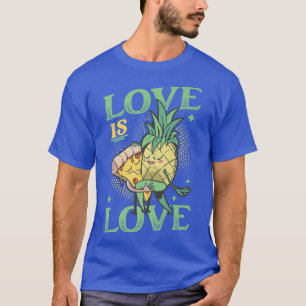 Hawaiianische Pizza Ananas und Ham Pizza Hawaii T-Shirt
