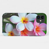 Hawaiianische Plumeria Blume Case-Mate iPhone Hülle (Rückseite (Horizontal))