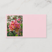 Hawaiianische Plumeria Visitenkarte (Vorderseite)