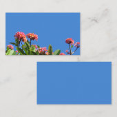 Hawaiianische Plumeria Visitenkarte (Vorne/Hinten)