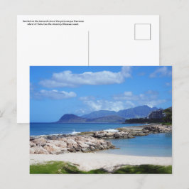 Hawaiianische Postkarte