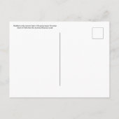 Hawaiianische Postkarte (Rückseite)