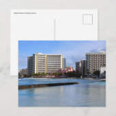 Hawaiianische Postkarte (Vorne/Hinten)
