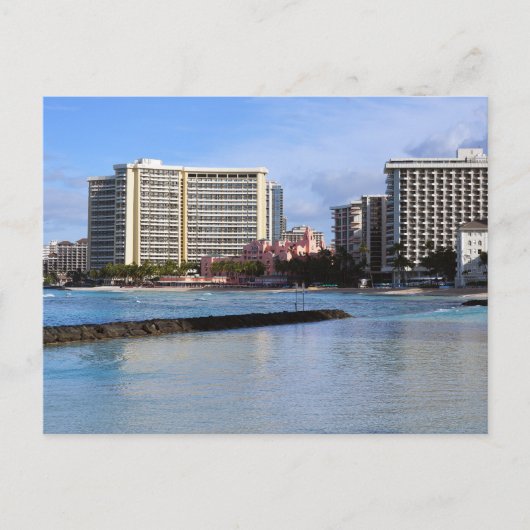 Hawaiianische Postkarte (Vorderseite)