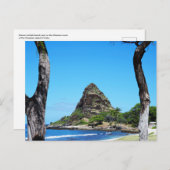 Hawaiianische Postkarte (Vorne/Hinten)