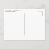 Hawaiianische Postkarte (Rückseite)