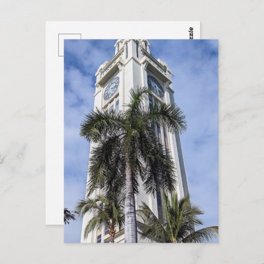 Hawaiianische Postkarte (Vorne/Hinten)