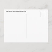 Hawaiianische Postkarte (Rückseite)