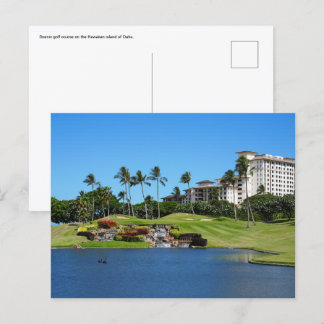 Hawaiianische Postkarte