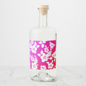 Hawaiianische Printwerbung Alkoholflaschenetikett (Vorderseite)