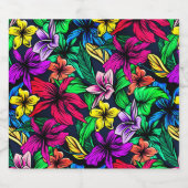 Hawaiianische Printwerbung Alkoholflaschenetikett (Einzelnes Label)