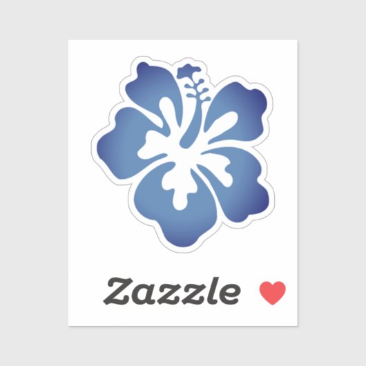 Hawaiianische Printwerbung Aufkleber (Blatt)