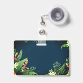 Hawaiianische Printwerbung Ausweis (Vorderseite mit einziehbar)