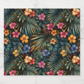 Hawaiianische Printwerbung Bierflaschenetikett (Einzelnes Label)