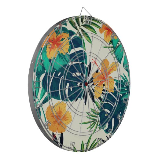 Hawaiianische Printwerbung Dartscheibe (Vorderseite Links)