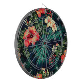 Hawaiianische Printwerbung Dartscheibe (Vorderseite Links)