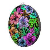 Hawaiianische Printwerbung Dartscheibe (Vorderseite rechts)