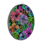 Hawaiianische Printwerbung Dartscheibe (Vorderseite Links)