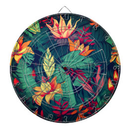 Hawaiianische Printwerbung Dartscheibe