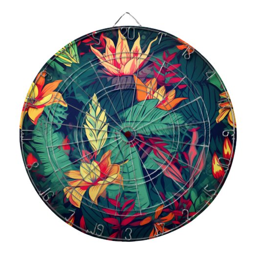 Hawaiianische Printwerbung Dartscheibe (vorne)