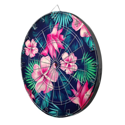 Hawaiianische Printwerbung Dartscheibe (Vorderseite rechts)