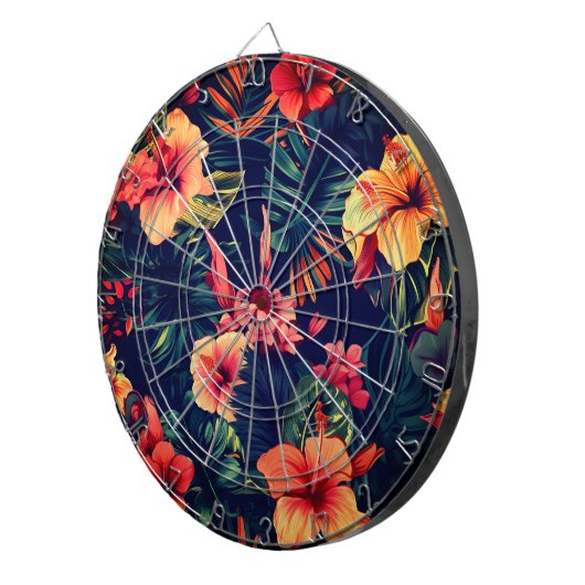 Hawaiianische Printwerbung Dartscheibe (Vorderseite rechts)