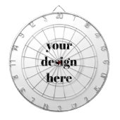 Hawaiianische Printwerbung Dartscheibe (vorne)