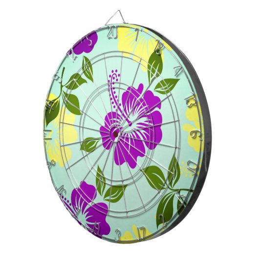 Hawaiianische Printwerbung Dartscheibe (Vorderseite rechts)