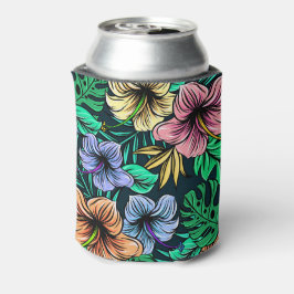 Hawaiianische Printwerbung Dosenkühler