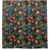 Hawaiianische Printwerbung Duschvorhang (Vorderseite)