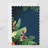 Hawaiianische Printwerbung Einladung (Vorderseite)