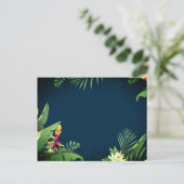 Hawaiianische Printwerbung Feiertagspostkarte (Stehend Vorderseite)