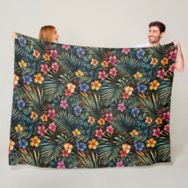 Hawaiianische Printwerbung Fleecedecke