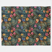 Hawaiianische Printwerbung Fleecedecke (Vorderseite (Horizontal))
