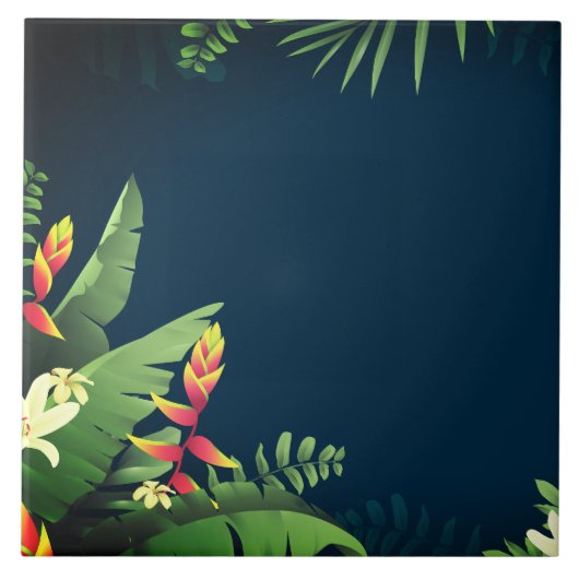 Hawaiianische Printwerbung Fliese (Vorderseite)