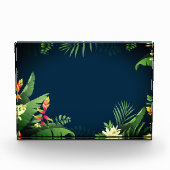 Hawaiianische Printwerbung Fotoblock (Vorderseite)