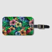 Hawaiianische Printwerbung Gepäckanhänger (Vorderseite (Horizontal))