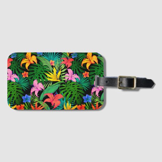 Hawaiianische Printwerbung Gepäckanhänger (Vorderseite (Horizontal))