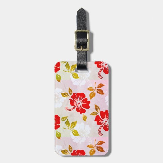 Hawaiianische Printwerbung Gepäckanhänger (Vorderseite vertikal)