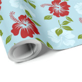 Hawaiianische Printwerbung Geschenkpapier (Rolleneckpunkt)