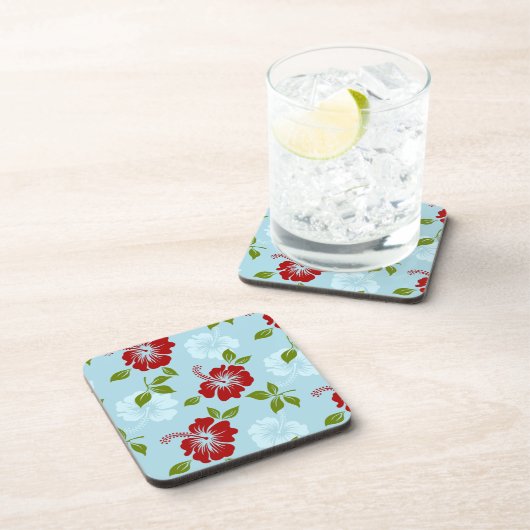 Hawaiianische Printwerbung Getränkeuntersetzer (Rechte Seite)