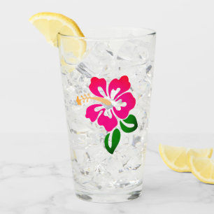 Hawaiianische Printwerbung Glas