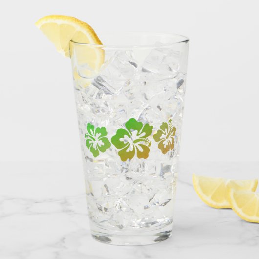 Hawaiianische Printwerbung Glas (Vorderseite Ice)
