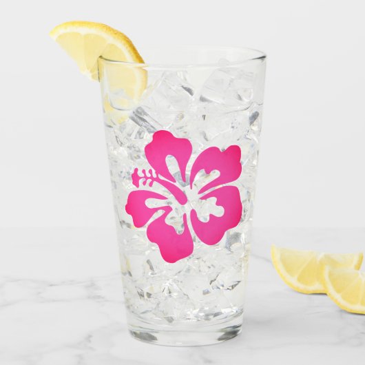 Hawaiianische Printwerbung Glas (Vorderseite Ice)