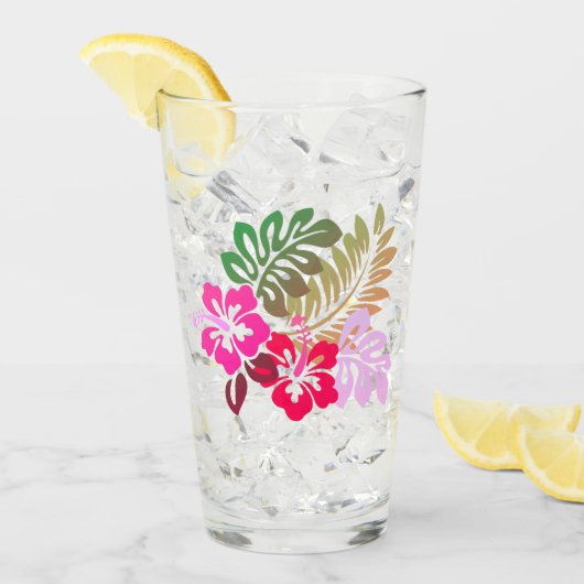 Hawaiianische Printwerbung Glas (Vorderseite Ice)
